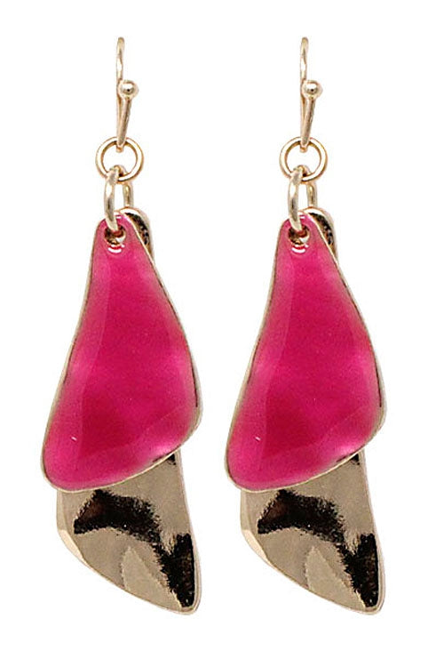 Bermuda Triangle Earrings - Pink Krush