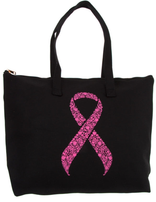 Cancer Awareness Tote - Pink Krush