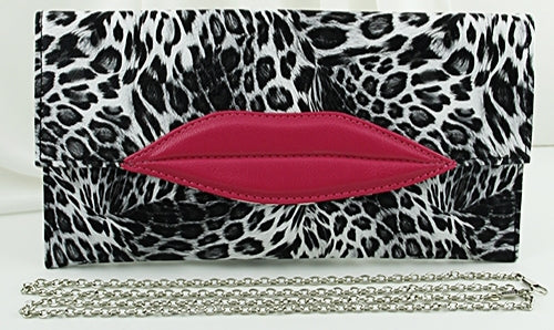 Lovely Lips Clutch - Pink Krush