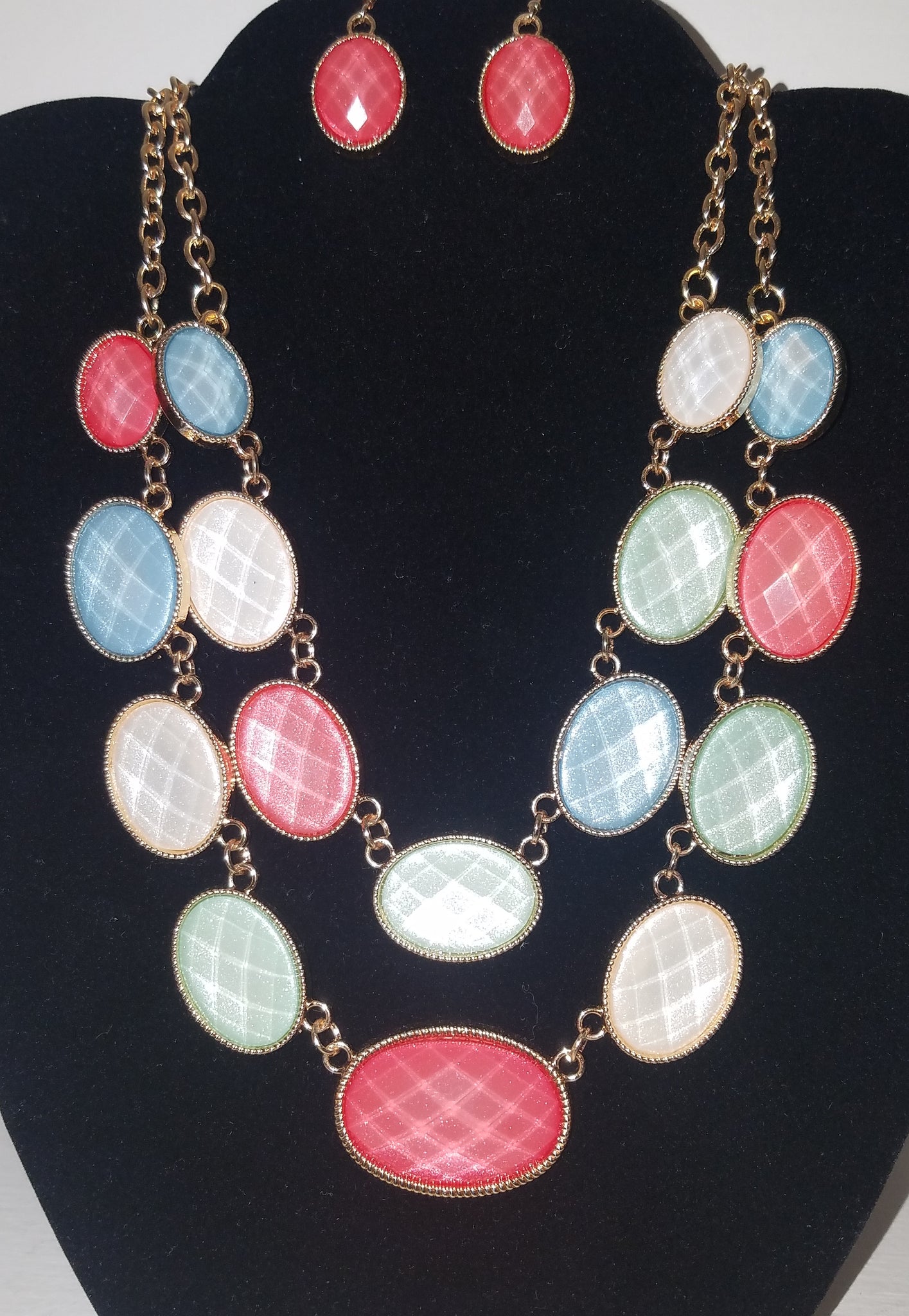 Laura Necklace Set - Pink Krush