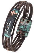 Faith Magnetic Bracelet