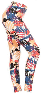 Multi Color Leggings