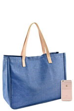Large Canvas Tote - Pink Krush