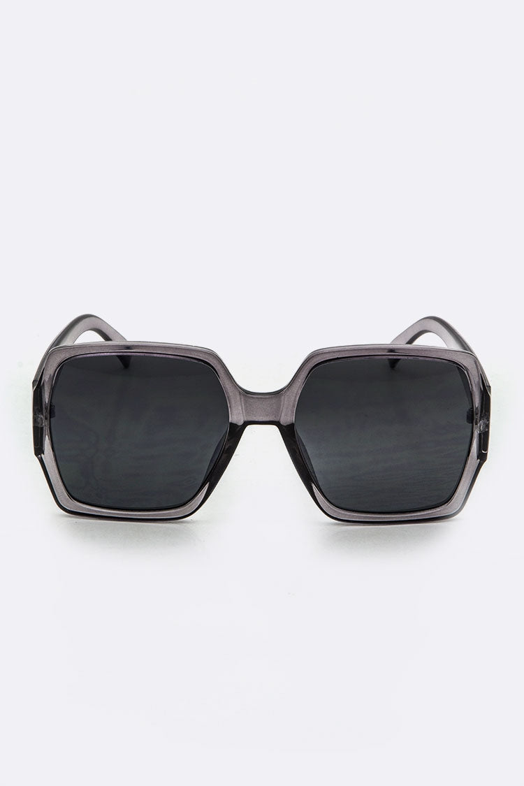 Square Butterfly Sunglasses - Pink Krush