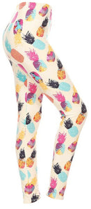 Colorful Pineapple Leggings