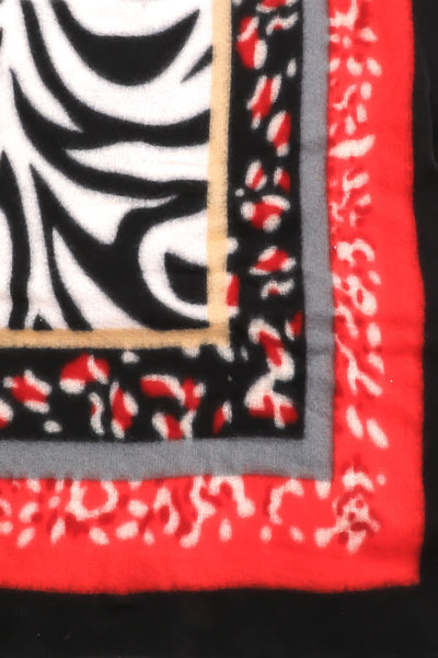 Animal Mixed Print Scarf