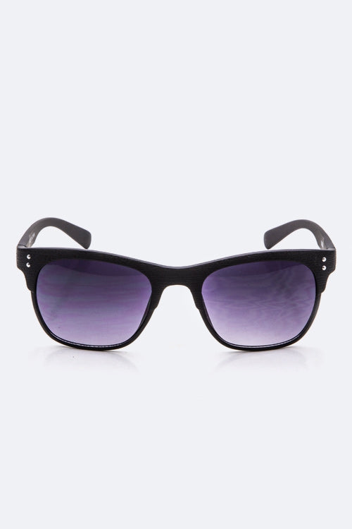 Textured Frame Sunglasses - Pink Krush
