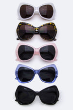 Dark Butterfly Sunglasses - Pink Krush