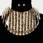 Goddess Bib Neclace Set - Pink Krush