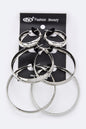Textured Hoop Set - Pink Krush