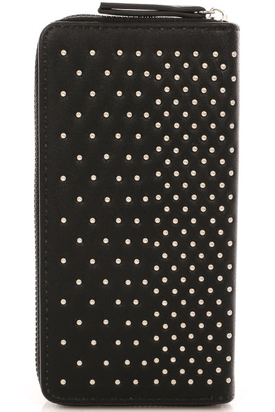 Studded Wallet - Pink Krush