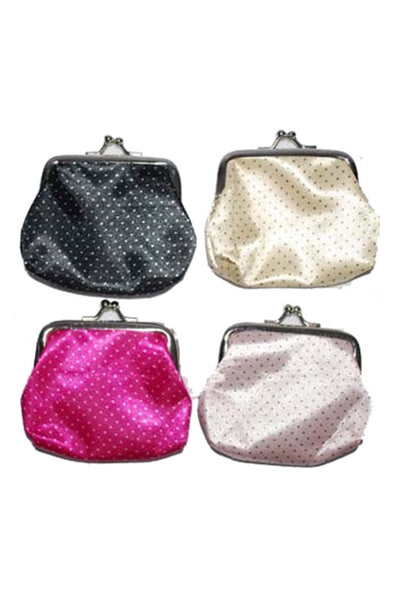 Polka Dot Coin Purse - Pink Krush