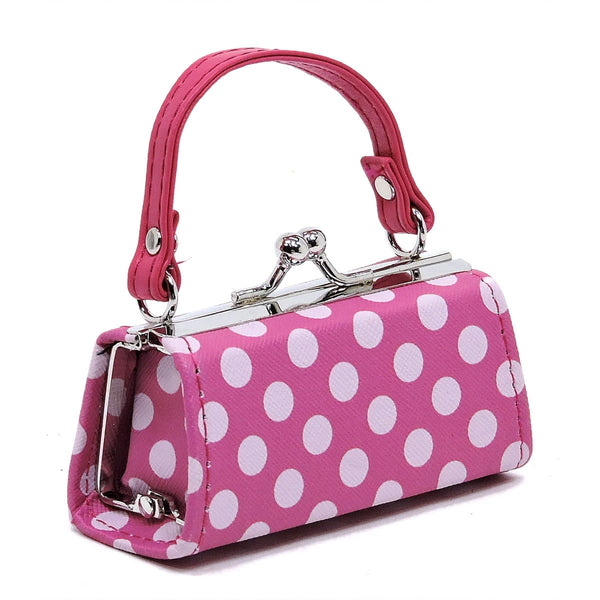 Polka Dot Coin Purse - Pink Krush