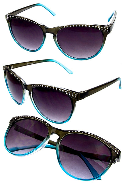 Cat Eye Bling Sunglasses - Pink Krush