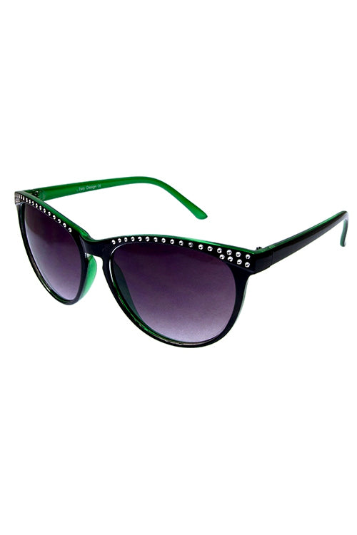 Cat Eye Bling Sunglasses - Pink Krush